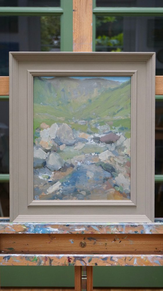 A Mountain Stream, Langdale
