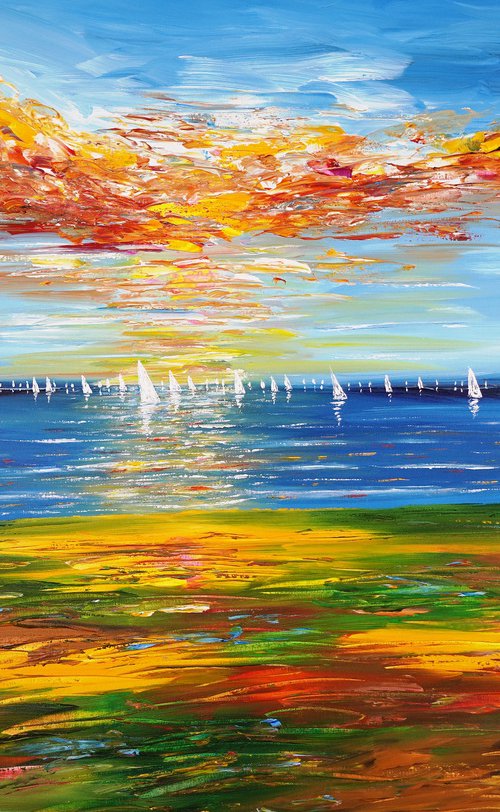 Seaside Sailing Holidays D 2 by Peter Nottrott