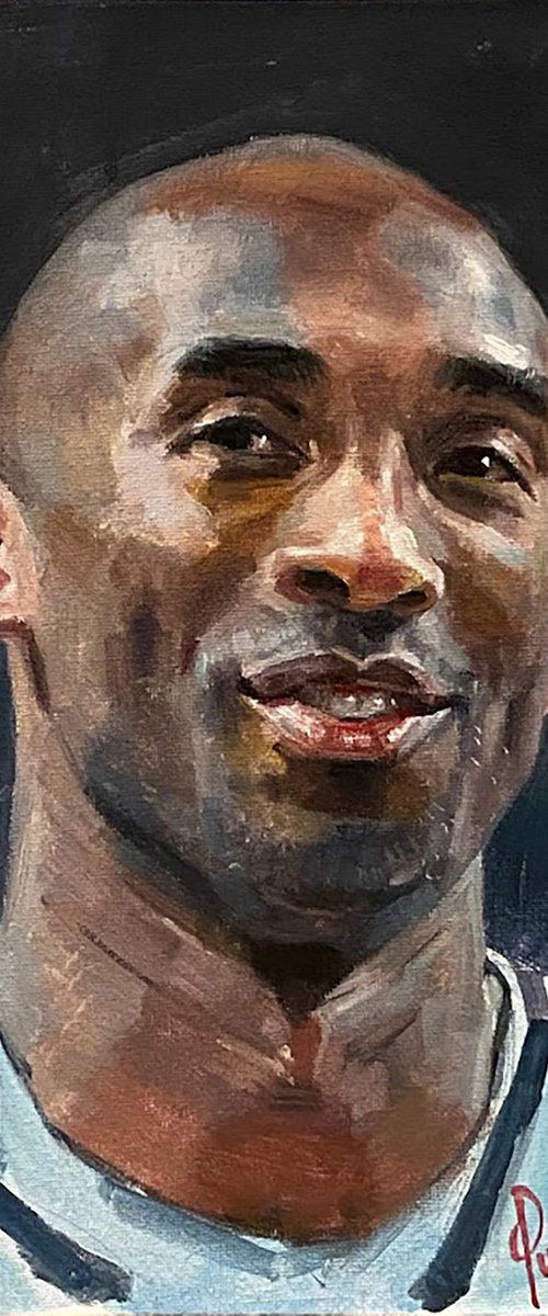 Kobe Bryant Portrait by Paul Cheng