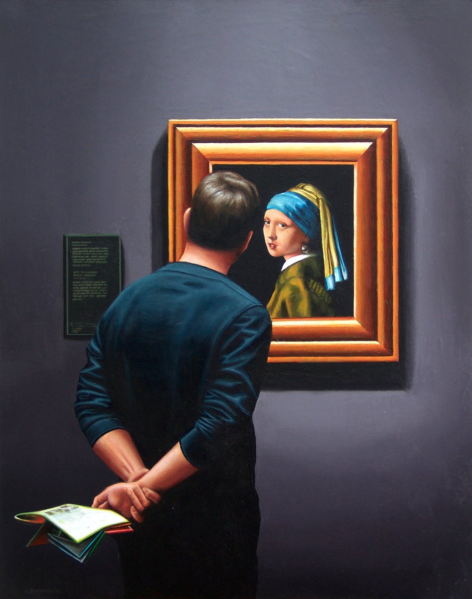 Girl With A Pearl Earring by Gerard Boersma
