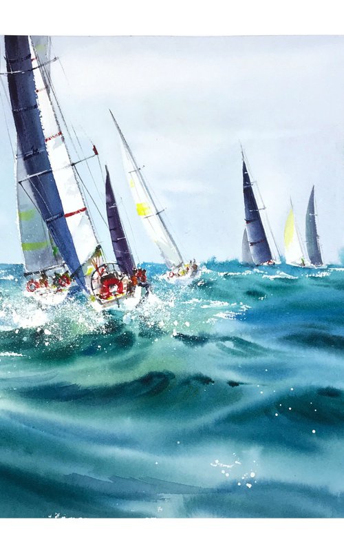 Regatta by Eugenia Gorbacheva