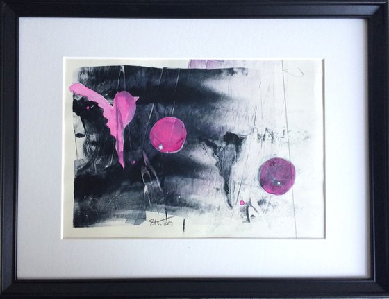 Your World is my World I Monoprint