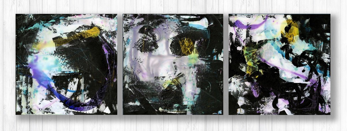 Expressive Painting , New Beginnings By Kathy Morton Stanion, 60 X 20, Artwork For Sale On Artfinder