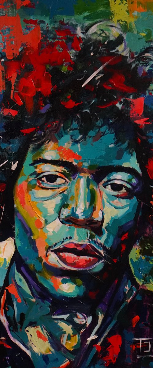 Jimi Hendrix by Tomas Torres
