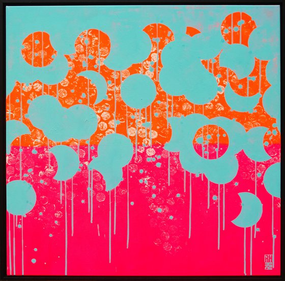 Neon pop colors