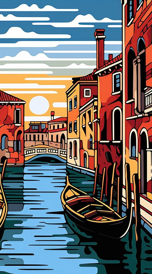 Mosaic Venice by Kosta Morr