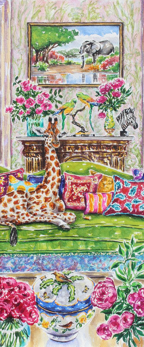 Giraffe Manor by Kristen Olson Stone