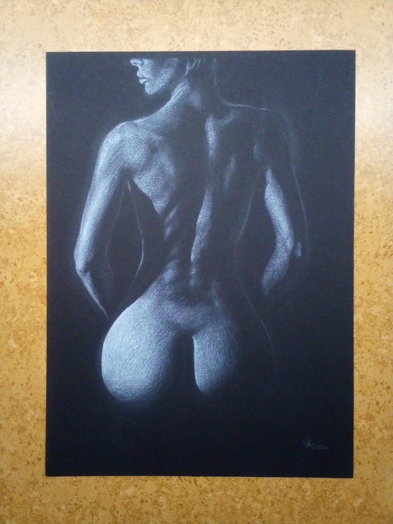 Nude noir #247 (21X29)cm