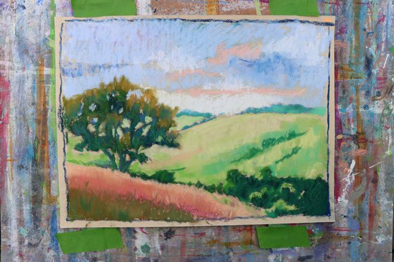 Trees Overlooking the Hope Valley