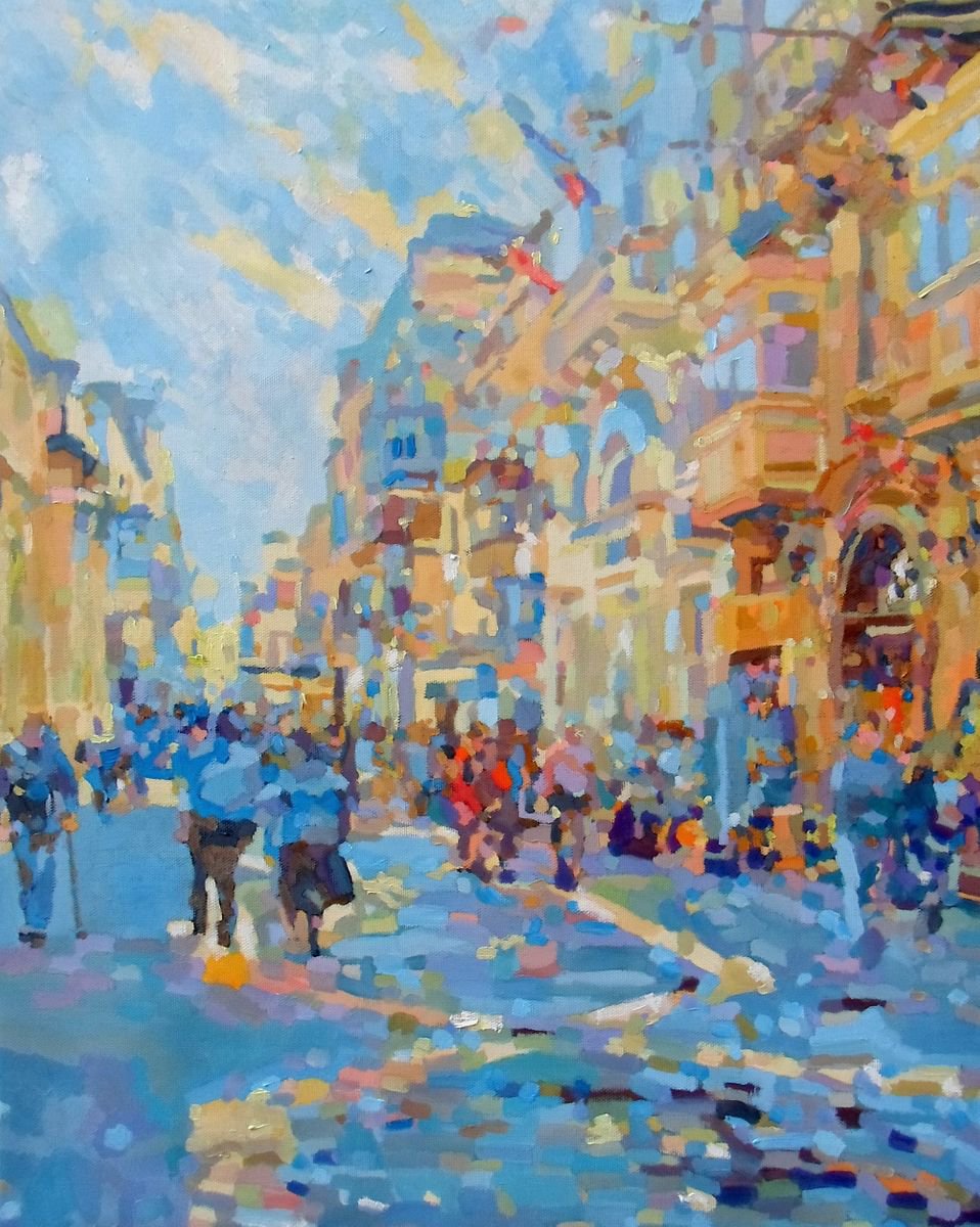 Valletta, Malta Oil painting by Paul Edmondson Artfinder