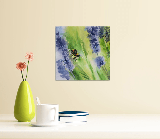 Bumblebee on lavender