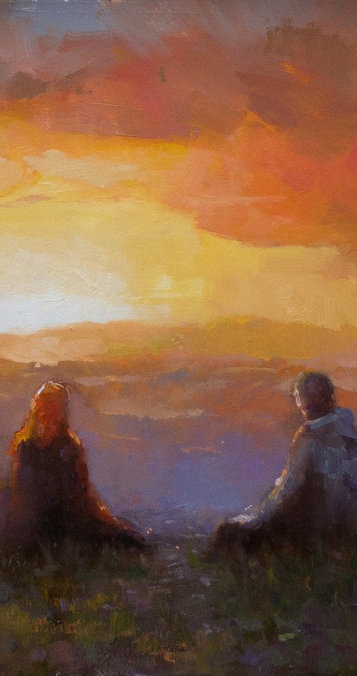 The art of conversation by Aleksandr Jerochin