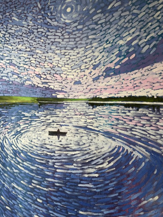 Alone in a boat