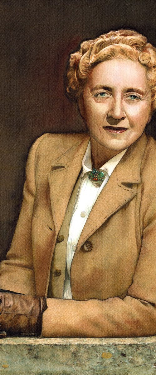 Agatha Christie by REME Jr.