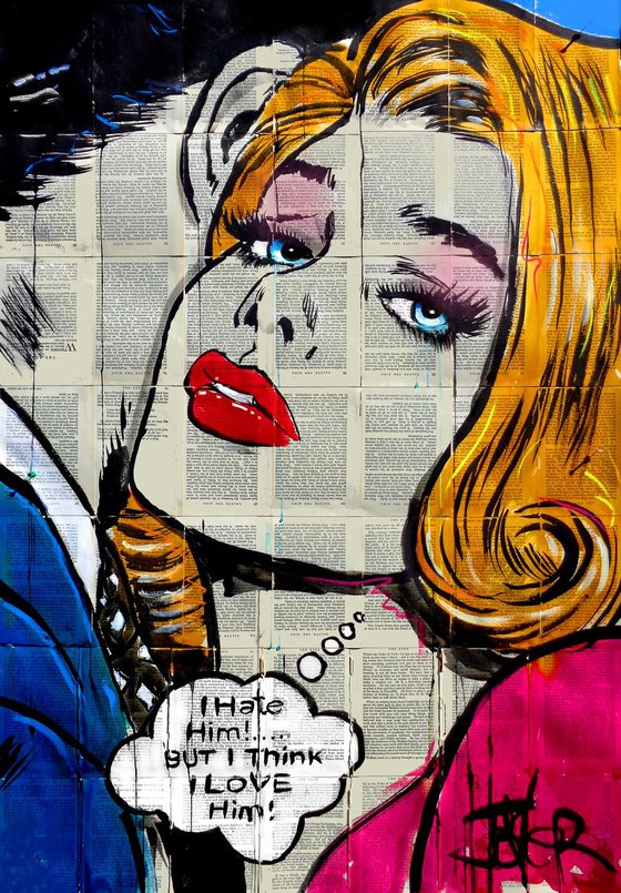 LOVE HATE POP ART