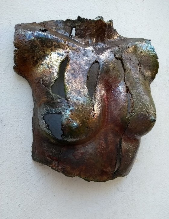 Raku Torso Small 11