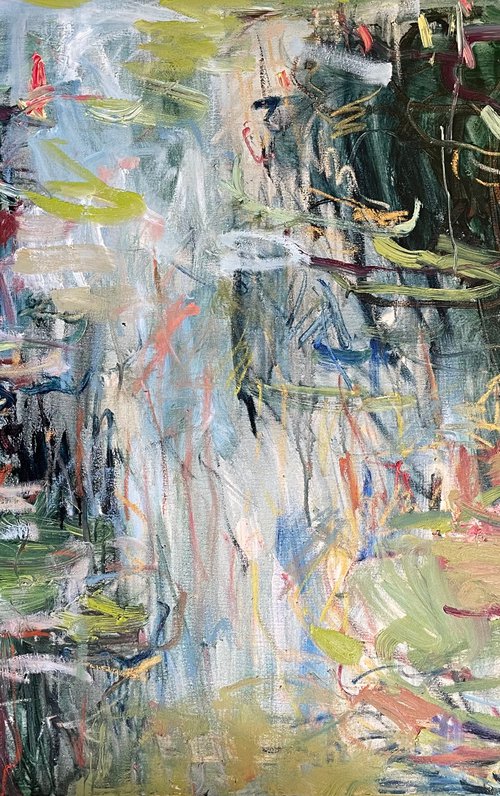 The water-lily pond. Thoughts and reflections. by Lilia Orlova-Holmes