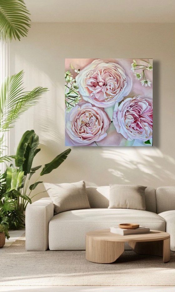 Soft Pink Roses