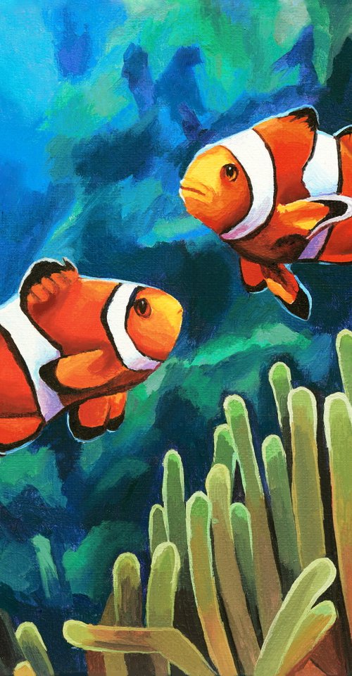 'A party on the reef' by Lucia Verdejo
