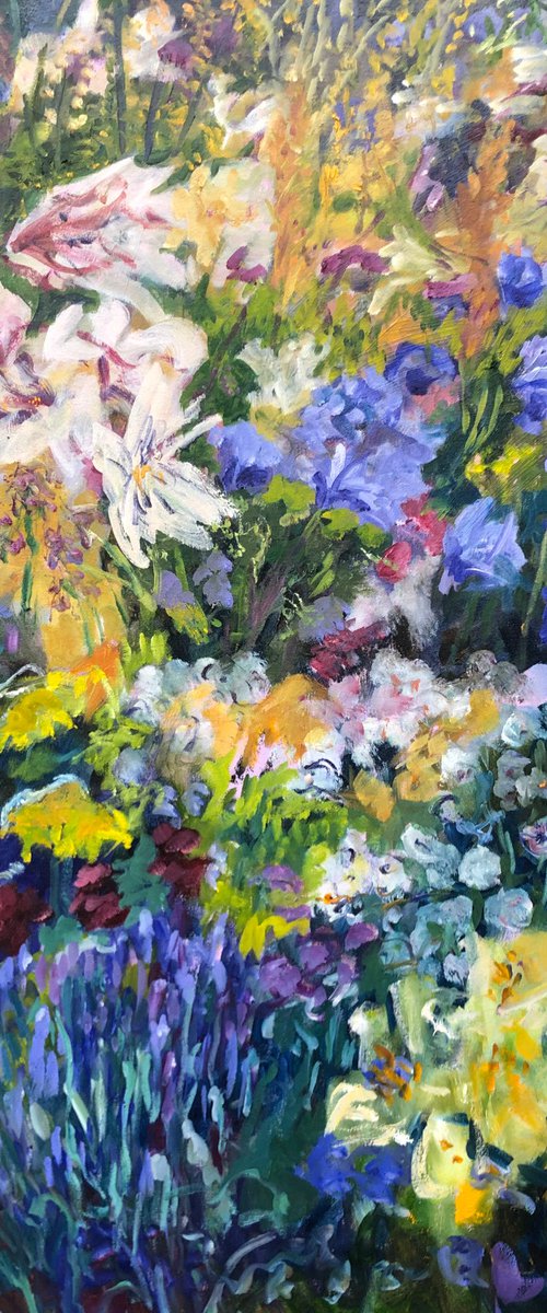 LAVENDER AND OTHER FLOWERS by Maureen Finck