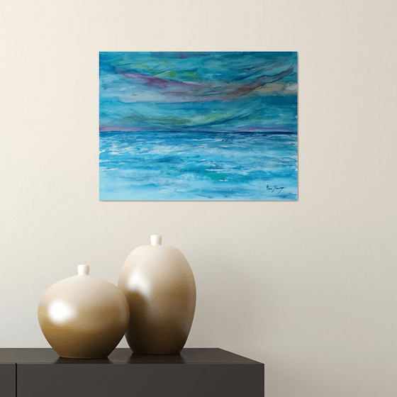 Et le temps s'arrête - Watercolour