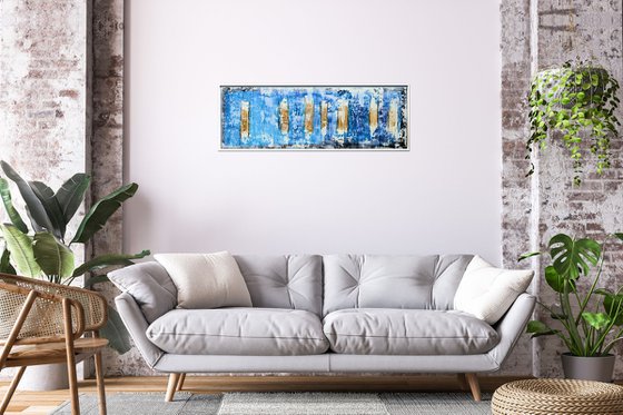 Transmission - Abstract Art - Acrylic Painting - Canvas Art - Framed Painting - Abstract Painting - Industrial Art