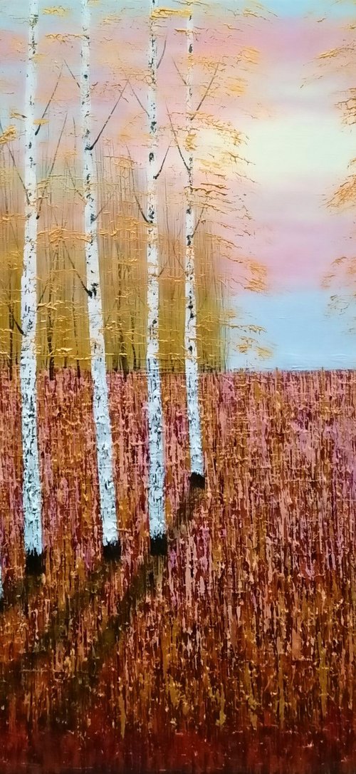 Stillness in Golden Light by Amanda Horvath