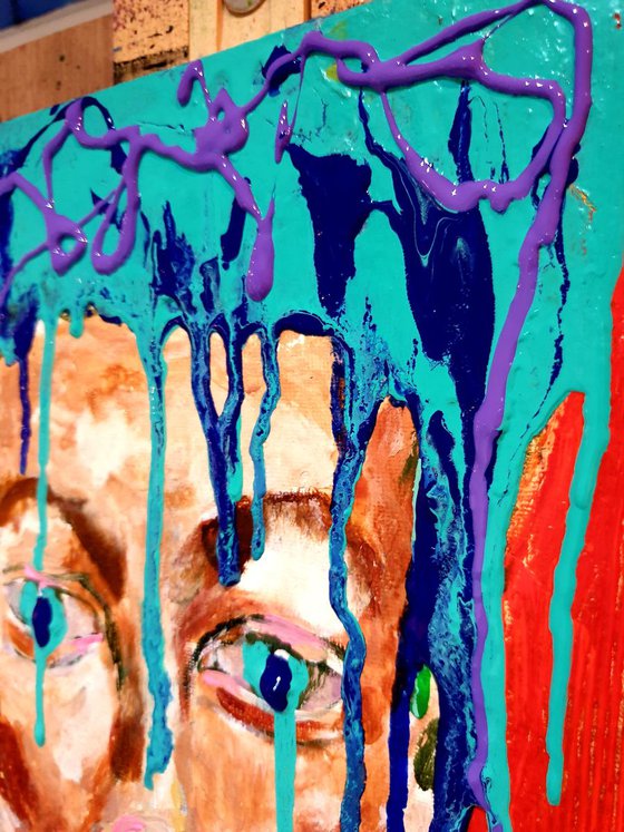 Medusa-like (abstract portrait)