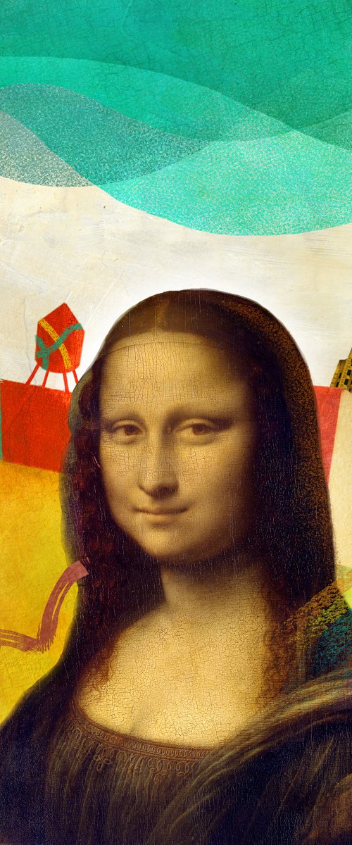 Mona Lisa in New York by Yevgenia Nayberg