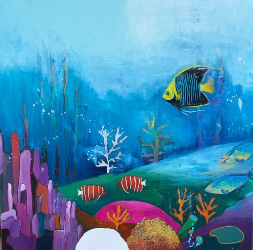 Coral Reef by Laure Bury