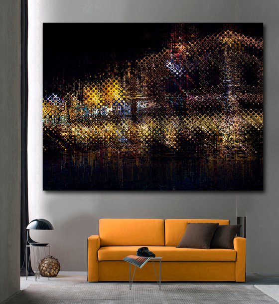 Ciudades abstractas XXVII/XL large original artwork