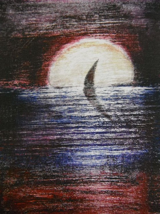 Sailing in Moonlight