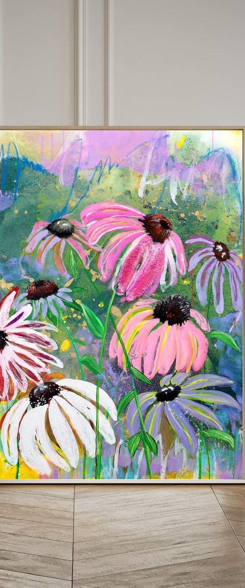 Holding Quiet Strength by Poovi Art