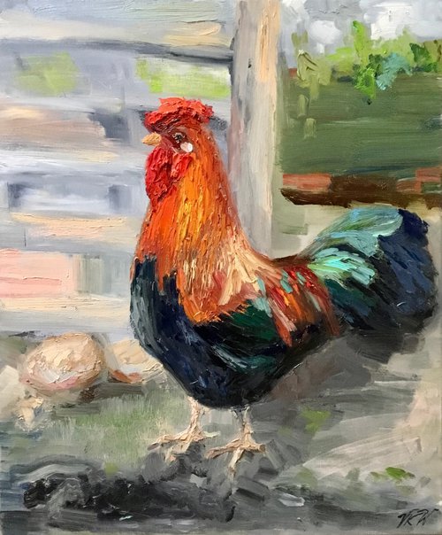 Mr. Rooster by Vera Klimova