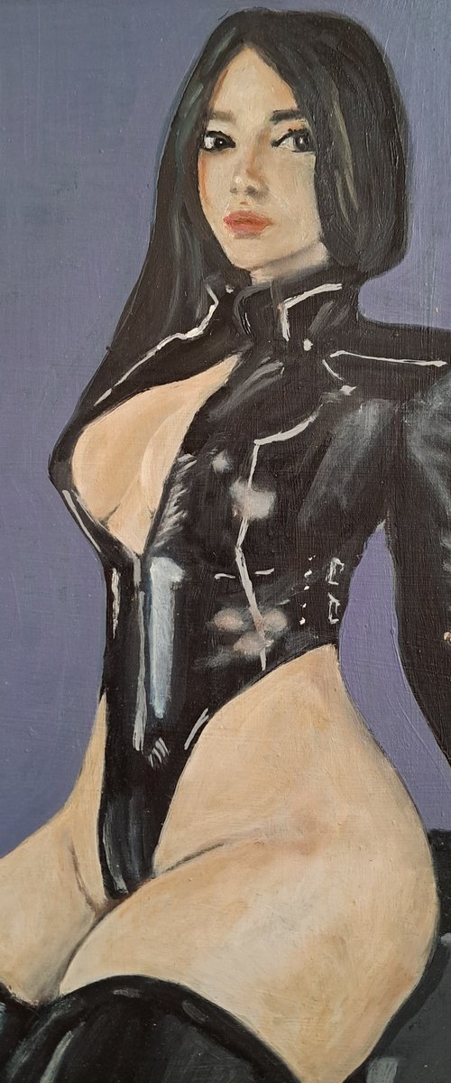 Máscara de latex by Bonifacio Contreras Tovar.