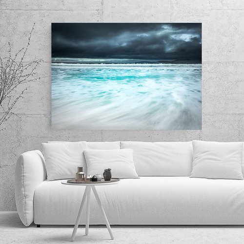 Heaven's Escape   - Extra Large Seascape on Canvas by Lynne Douglas