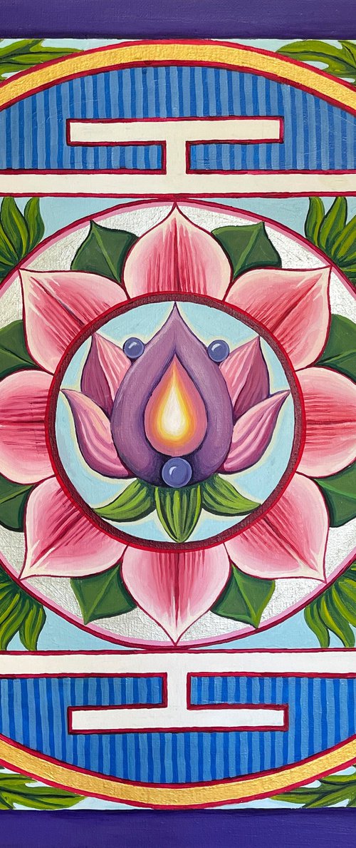 Lotus Yantra by Diana Titova