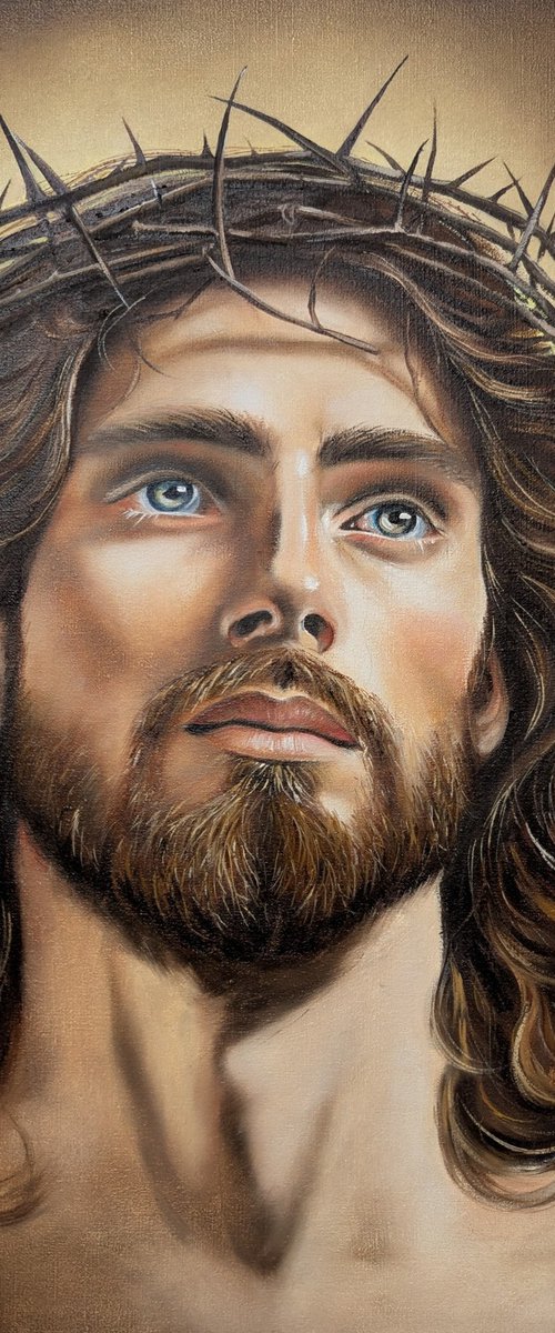 Jesus Christ Portrait by Natalia Shaykina