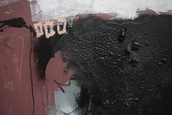 Black plays with Dusky Pink