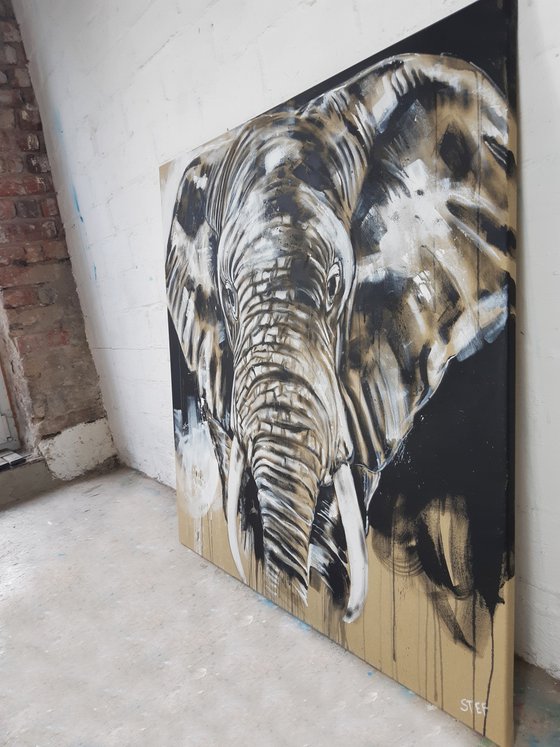 ELEPHANT #14 - Series 'One of the big five'