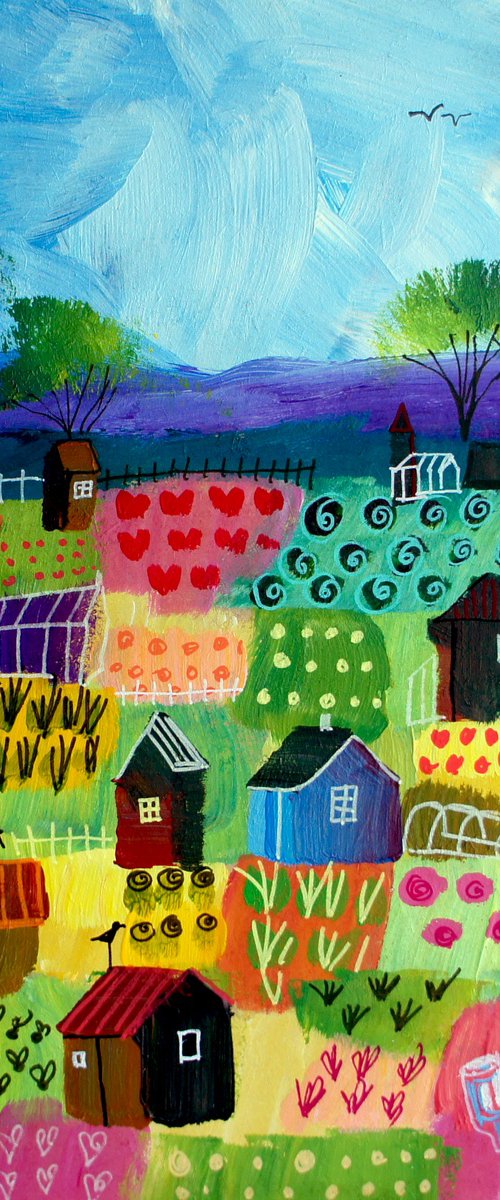 Little Allotment by Julia Rigby