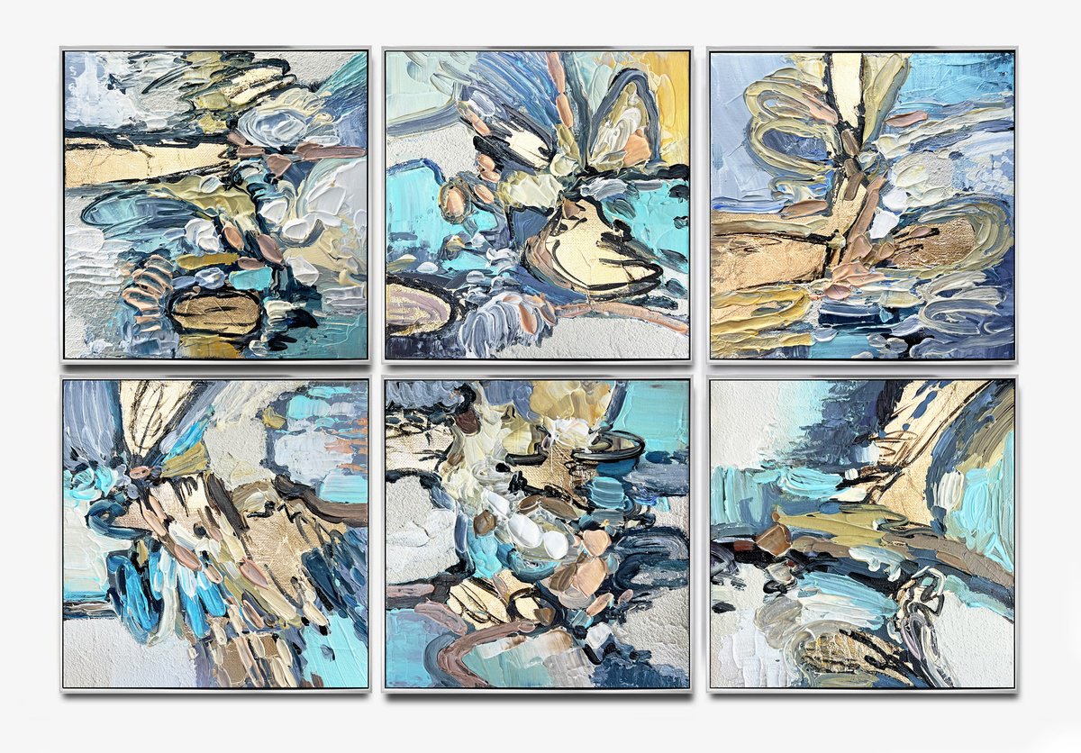  Blue Alchemy By Lana Guise, 26 X 17, Artwork For Sale On Artfinder