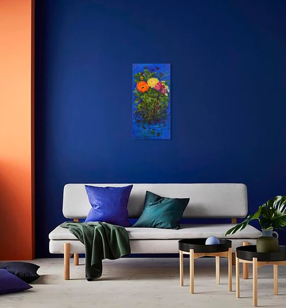 Blue Garden Bouquet