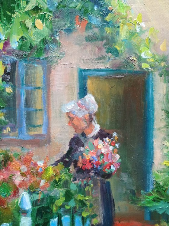 By the Cottage Gate
