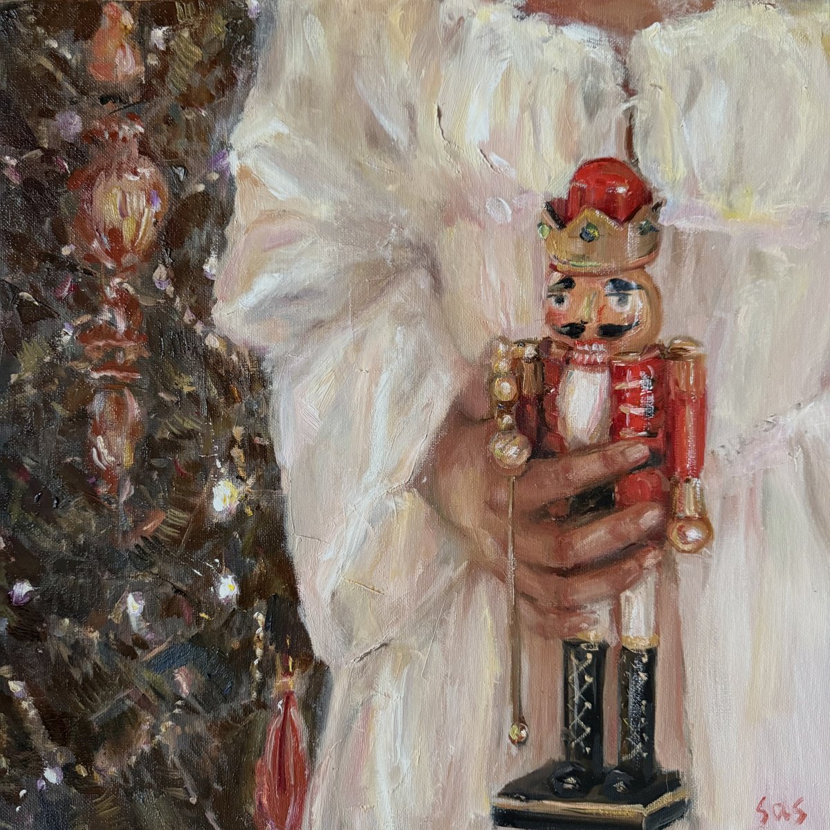 Nutcracker By Liubou Sas, 16 X 16, Artwork For Sale On Artfinder