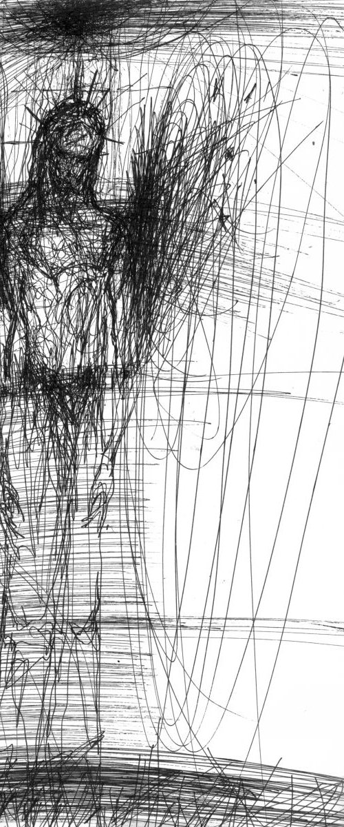 FROM "SIGNAL ANGELS SERIES " - Composition signed 28 June 2015 by master OVIDIU KLOSKA by Kloska Ovidiu