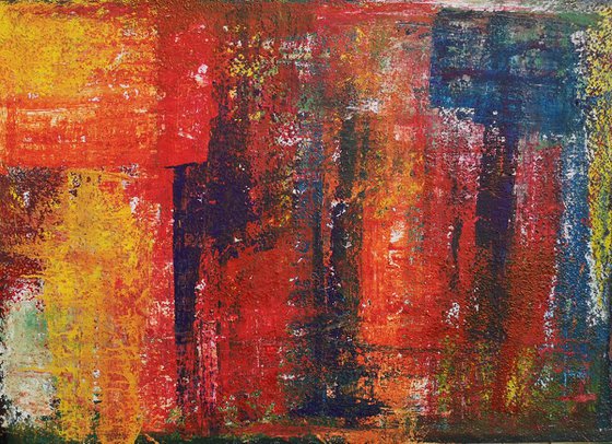 Fire Abstract 5 (120x85cm)