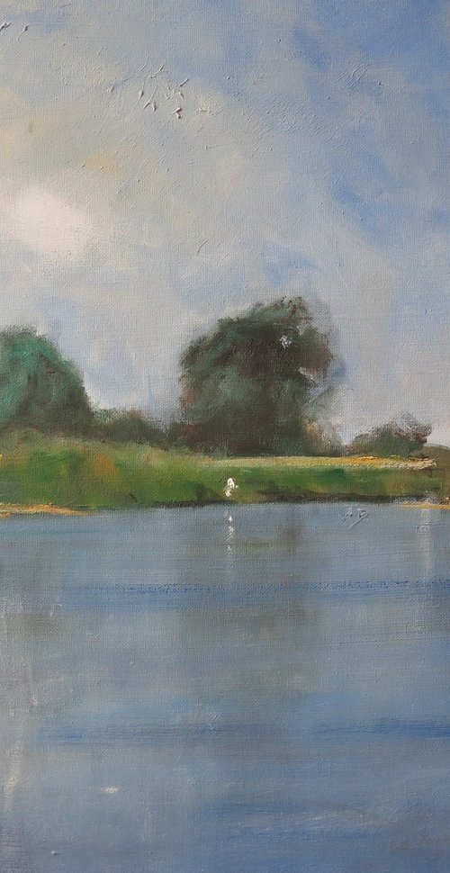The River Ouse, Aug 27 by Malcolm Ludvigsen