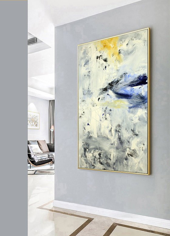 Plainting (90 x 150 cm, 35" x 59")