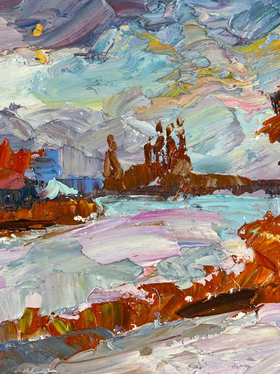 December Over the River